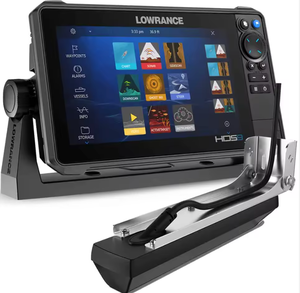 Nouvelles ventes HDS-9 Live CHIRP Imagerie active à large bande 3-en-1 Transducteur à montage sur tableau arrière C-MAP Pro Chart Ultrasonique - Product Image 1