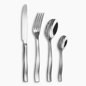 Juego de cubiertos de acero inoxidable de estilo americano de 4 piezas Premium ecológico sostenible para fiestas cubiertos de plata decorativos elegantes - Product Image 6