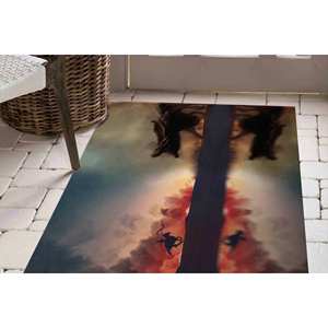 Alfombra Impresa en 3D de Dragon War, Alfombra de Entrada de Juego de Tronos, Alfombra Moderna Grande, Alfombra de Terciopelo - Product Image 3