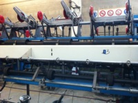 Lot de 20 machines à torsion textile pneumatiques deux-en-un RPR GC72D 84 broches Diam. Fil de polyester texturé viscose 265, 3 kg, Italie