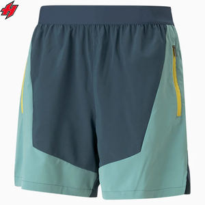 กางเกงวิ่งผ้าอ๊อกซ์ฟอร์ดแห้งเร็วสำหรับผู้ชาย ระบายอากาศได้ดี เหมาะสำหรับออกกำลังกายกลางแจ้ง ชุดกีฬาลำลอง มีเชือกผูกเอว - Product Image 1