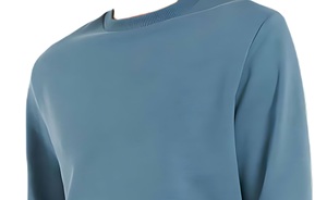 Sweat-shirt à col rond à manches longues en molleton 100% coton unisexe à prix avantageux, vente en gros, logo personnalisé, tissu doux au toucher, automne - Product Image 3