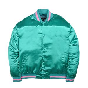 Chaquetas de satén de invierno para hombre de estilo callejero, 100% poliéster, lona, cuello levantado, logotipo frontal, alta calidad, precio barato - Product Image 1