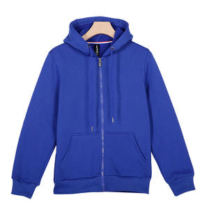 เสื้อมีฮู้ดสำหรับผู้ชายและผู้หญิง,เสื้อแบบสวมหัวมีซิปพิมพ์ลายปักแบบเฉพาะ - Product Image 1