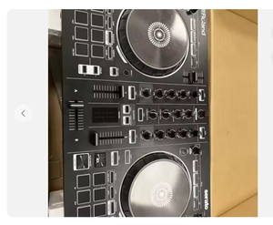 Controlador de DJ Profesional Mini 2024 505 con 6 PADS, Consola de Música, Mezclador de Audio MIDI, Material de Metal y Plástico - Product Image 5