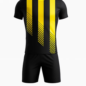 Uniforme de Fútbol Personalizado, Conjunto Deportivo Premium de Camiseta y Pantalones Cortos para Equipos de Club, Entrenamiento, Partidos, Proveedor OEM ODM - Product Image 1