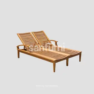 Sun Lounger Bench Teak Garden Outdoor Furniture Hotel Pool Five Stars Excellent Quality Cheap Price China Vietnam USA Europe Ma