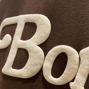 Sudadera con Capucha Personalizada al por Mayor para Hombre, Impresión 3D, Estilo Holgado, Sin Bolsillos, con Borde Cortado, Sudadera Corta de Algodón con Dobladillo sin Rematar - Product Image 6