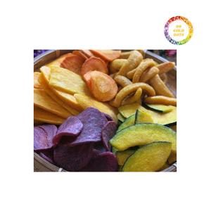 Patatas fritas de verduras y frutas de calidad excepcional Superalimento de alta calidad secado a granel de sabor dulce de Vietnam - Product Image 1