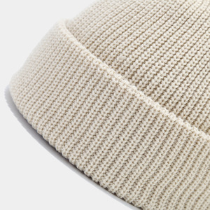 Bonnet d'hiver unisexe élégant 100% laine doux acrylique coton côtelé couleurs personnalisées en taille adulte Bonnet dans des tailles personnalisées - Product Image 5