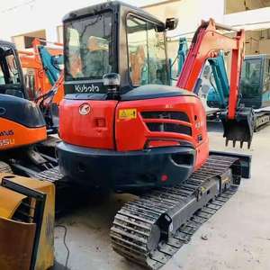 Utilisé pour l'excavatrice sur chenilles miniature Kubota KX163-5 de 5 tonnes avec moteur Cummins pour utilisation agricole - Product Image 4
