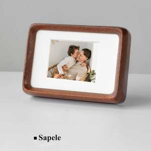 Cadre photo P encadré personnalisé, cadres photo rectangulaires de luxe, cadre en pierre naturelle fait à la main, cadre photo de salon pour femmes - Product Image 1