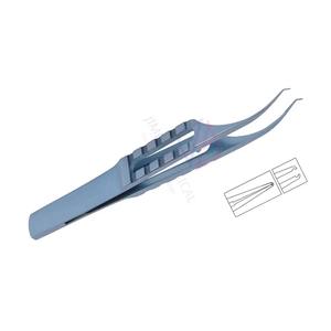 คีมจับกระจกตาสำหรับจักษุแพทย์ ยี่ห้อ Professional Harms Colibri ขนาด 0.12 มม. 1x2 ซี่ฟัน ผลิตจากเหล็กกล้าไร้สนิมเกรดผ่าตัด ได้รับการรับรองมาตรฐาน CE ระดับ Class I - Product Image 2