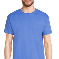 T-shirts décontractés pour hommes, couleur unie, logo personnalisé, 100% coton, toile respirante, séchage rapide, col rond, manches courtes, coupe classique