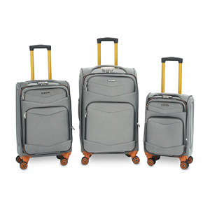 Bolsa de maleta de poliéster de carcasa blanda ligera con asa de carrito ajustable NARROWTEX con cremalleras seguras organizador de viaje - Product Image 5