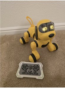 Ruko 18011 Chien robot intelligent pour enfants, chiot interactif avec télécommande et contrôle gestuel, cadeaux pour garçons et filles - Jaune - Product Image 3