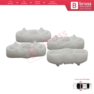 BWR5030 Ensemble de 4 guides de vitre coulissantes pour Transit MK5 6 7 EY FY TT9 1994-2014 - Product Image 3