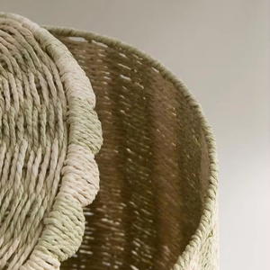 Đầy Màu sắc giấy xiếc giấy Hamper dây giỏ cho lưu trữ trẻ em lưu trữ giỏ cho Kid phòng trang trí nội thất - Product Image 5