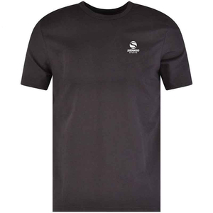 T-shirt personnalisé en coton de haute qualité pour hommes T-shirt surdimensionné en coton vierge T-shirts d'impression pour hommes T-shirt noir en gros - Product Image 1
