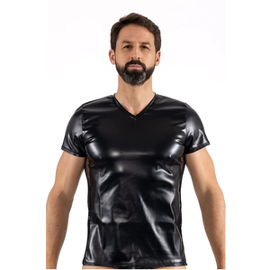 Camisetas de alta calidad para hombre, colección de cuero de último diseño, camisetas de cuero transpirables e impermeables OEM - Product Image 5