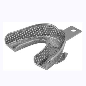 Plateau fermé plateaux d'empreintes dentaires pour procédures prosthodontiques fixes plateaux d'empreintes dentaires personnalisés utilisés dans la bouche pleine - Product Image 2