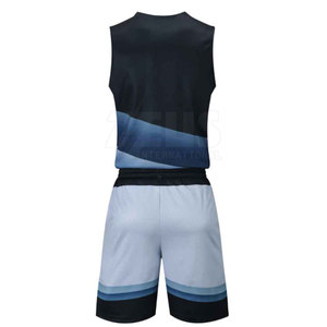 Fabricant d'uniformes de basketball par sublimation intégrale, service OEM, ensemble short et maillot de basketball personnalisés, vêtements de sport athlétiques - Product Image 2