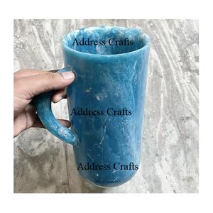 Pichet en résine de style américain Décoration de table de luxe Pichet à eau Boissons Tasses en résine Accessoires de cuisine Pichet à eau en résine meilleure vente - Product Image 3