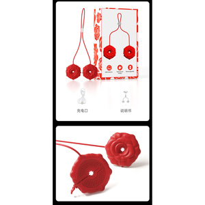 แหวนสั่นสำหรับคู่รัก Smart Rose ควบคุมผ่านแอพ บรรจุ 100 ชิ้นต่อกล่อง - Product Image 5