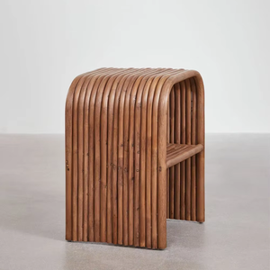 Mesa auxiliar rectangular de ratán, hecha en Vietnam, materiales ecológicos, muebles para el hogar, decoración del hogar, venta al por mayor, fabricada por VgreenArt - Product Image 2