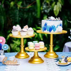 High Quality Metal Luxury Item Designer Best Quality Metal <b>Cake</b> <b>Stand</b> for Wedding and Home Decorative Item Hot Sale - Product Image 4