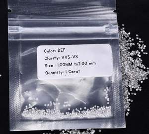 Diamantes Cultivados en Laboratorio Sueltos de 3.70mm, 5 Piezas Aproximadamente, Corte Redondo para Joyería, Claridad DEF/VVS-VS - Product Image 3