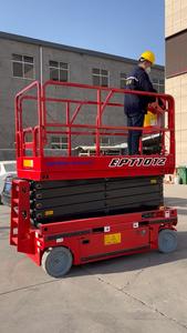 EPT1012, 320 кг, 12 м, колесный самоходный Электрический мини-мобильный подъемник, подъемная платформа, рабочий подъемник/ножничный подъемник - Product Image 5