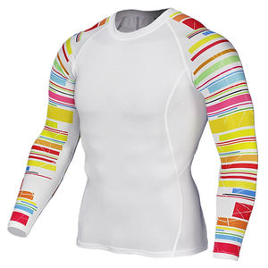 BJJ Rash Guard de alta calidad a precio mayorista BJJ Rash Guard Custom Rashguard Fight Wear Rash Guard BJJ - Product Image 2