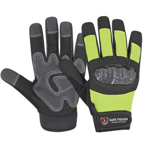 SAFE TOUCH Gants en microfibre anti-impact de qualité supérieure avec écran tactile pour jardinage et construction personnalisables - Product Image 1