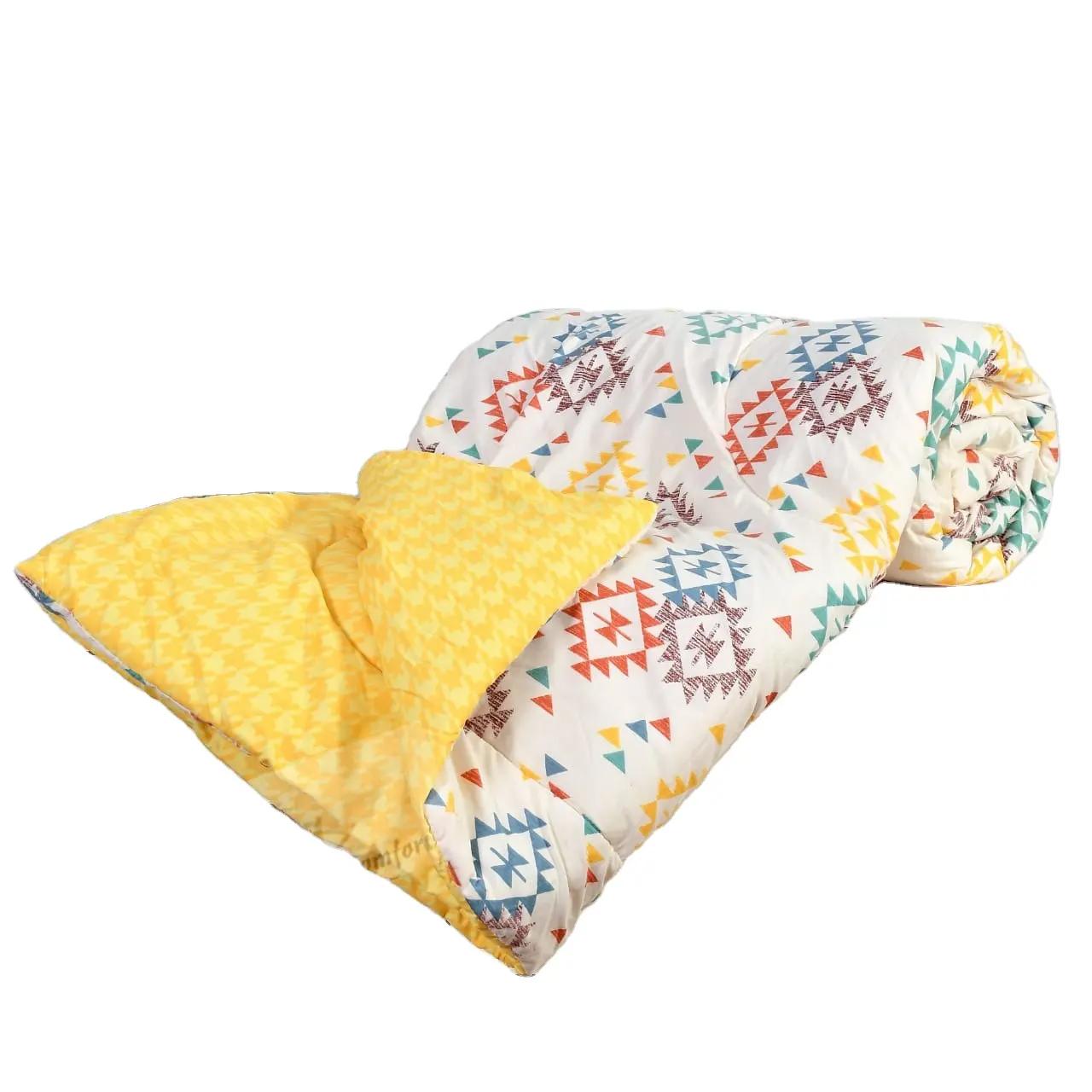 Nueva colección de juego de cama con estampado de algodón, sábanas de edredón de cama individual en varios hermosos colores y patrones para Home Hotel