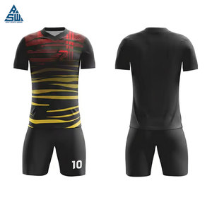 Conjunto de Uniforme de Fútbol de Primera Calidad, Secado Rápido, Transpirable, Manga Corta, para Hombre Adulto - Product Image 1