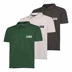 Uniforme de empresa de alta calidad 200gsm poliéster algodón hombres Polo camiseta personalizada hombres bordado Logo Polo camiseta Polos - Product Image 1