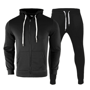 Survêtement pour homme personnalisé à capuche, coupe classique, uni, décontracté, respirant, séchage rapide, léger, vêtements de sport d'hiver pour adultes - Product Image 3
