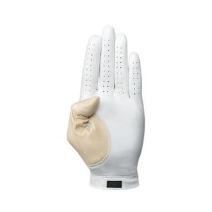 Guantes de golf de mujer de alta calidad con estampado por sublimación de camuflaje con logotipo personalizado, piel auténtica Cabretta completa para mano izquierda - Product Image 2