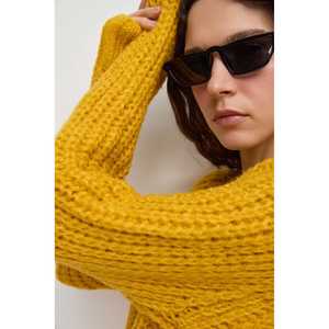 Suéter con Estampado y Cuello en V - Product Image 4