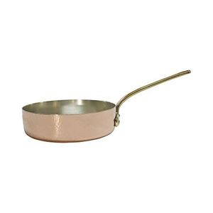 Classic Designed Metal Sauce Pan With Long Handle For Kitchenware Hotelware And Restaurantware Rose Gold Polish Copper Utensils - Product Image 1
