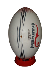 Ballon de rugby de grande taille de qualité supérieure avec surface à adhérence élevée cousue à la main pour les clubs scolaires Commandes OEM personnalisées - Product Image 5
