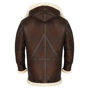 Nuovo miglior stile invernale cappotto in <span class=keywords><strong>pelle</strong></span> di montone da <span class=keywords><strong>uomo</strong></span> cappotto di pelliccia lunga <span class=keywords><strong>marrone</strong></span> con Design personalizzato e materiale di 100% qualità