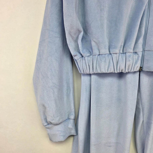 Women's New Custom Wide Leg Tracksuits High Quality Two Piece Sweat suit Set Women Solid Zipper Sport Training Wear Velour Sets - Product Image 6