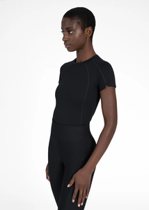 Camiseta de Equitación para Mujer 2026, Mangas Cortas, Ligera, Transpirable, Tejido Elástico, Capa Base Deportiva Ecuestre, Servicio OEM - Product Image 5