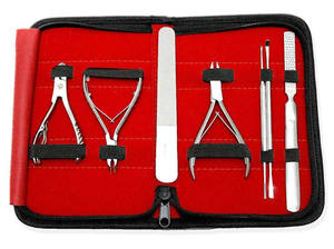 Juego básico de instrumentos de Podología de acero inoxidable, kit de herramientas para eliminar uñas de los pies, instrumentos quirúrgicos manuales para uso profesional - Product Image 4