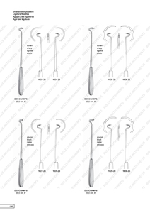 La aguja de ligadura Deschamp para los fórceps Overholt Productos de calidad Aguja de ligadura Deschamps hecha de acero inoxidable - Product Image 2