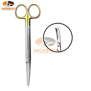 Tijeras de disección Mayo curvadas de 8 pulgadas de primera calidad, cuchillas de carburo de tungsteno de grado quirúrgico, instrumento médico de acero inoxidable de precisión - Product Image 1