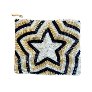 Star Beaded <b>Coin</b> <b>Purse</b> - a Thoughtful Gift for Any Occasion - Unique, Stylish, and Functional Accessory - Product Image 2