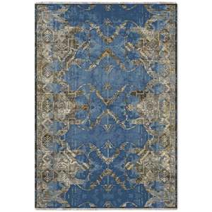 Netline Home Royal Patina Mid Blue Vintage <b>Washable</b> <b>Rug</b> - Product Image 2